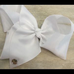 White Jojo Bow
